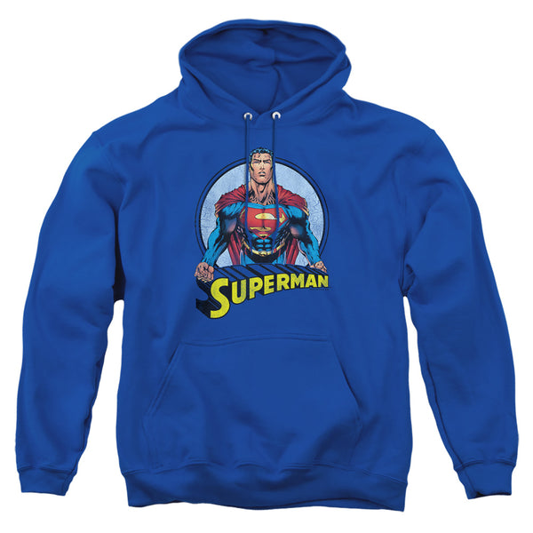 Superman - Flying High Again Adult Pull Over Hoodie