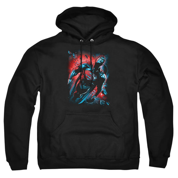 Superman - Red Sun Adult Pull Over Hoodie