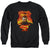 Superman - Man On Fire Adult Crewneck Sweatshirt
