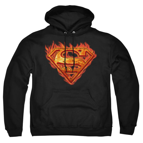 Superman - Hot Metal Adult Pull Over Hoodie
