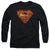 Superman - Hot Metal Adult Long Sleeve Shirt