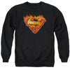 Superman - Hot Metal Adult Crewneck Sweatshirt