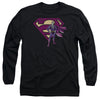 Superman - Bizarro & Logo Adult Long Sleeve Shirt