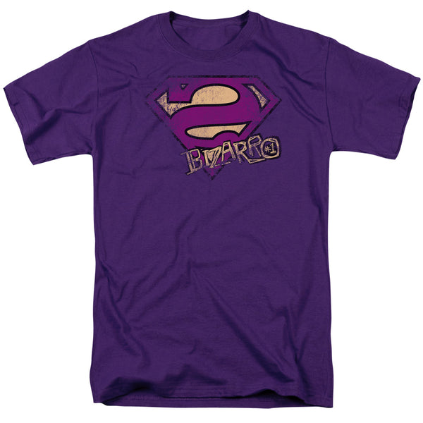 Superman - Bizarro Logo Distressed Short-Sleeve Shirt
