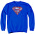 Superman - Ripped And Shredded Adult Crewneck Sweatshirt
