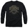 Superman - University Of Metropolis Adult Long Sleeve Shirt