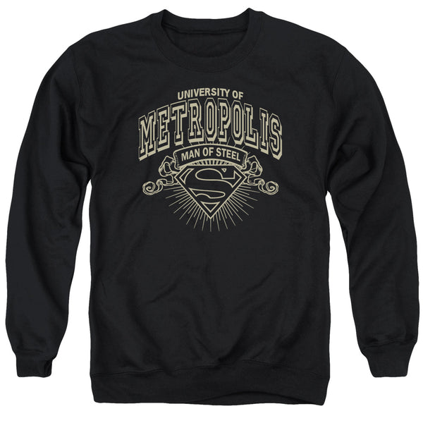 Superman - University Of Metropolis Adult Crewneck Sweatshirt