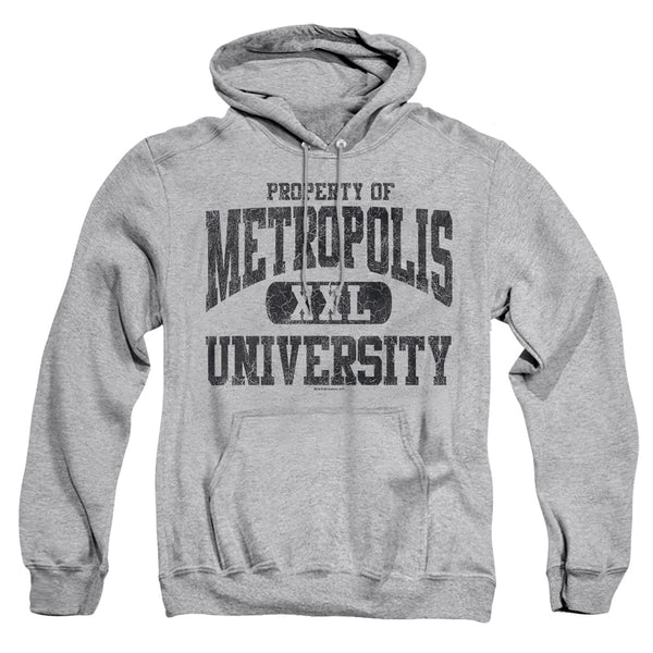 Superman - Property Of Mu Adult Pull Over Hoodie