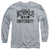 Superman - Property Of Mu Adult Long Sleeve Shirt