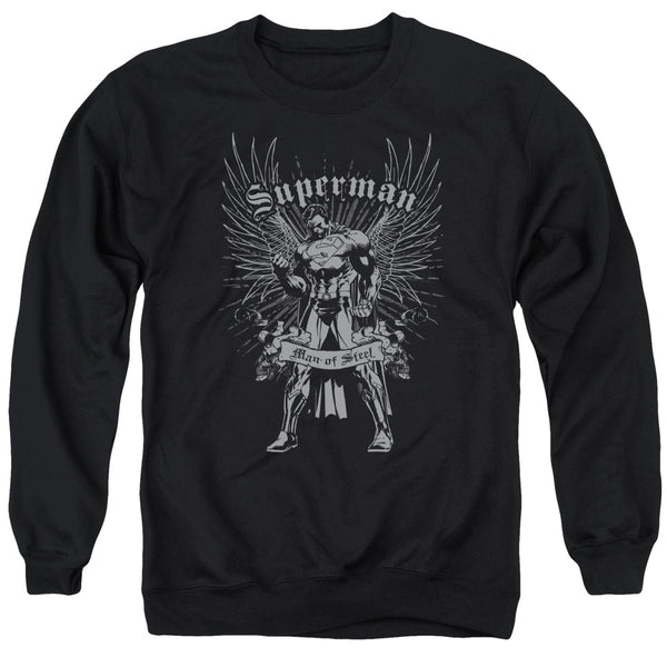 Superman - Steel Adult Crewneck Sweatshirt
