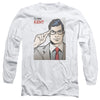 Superman(DC) - Clark Kent Cover Adult Long Sleeve