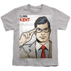 Superman(DC) - Clark Kent Cover Youth Short Sleeve
