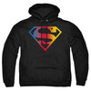 Superman - Gradient Superman Logo Adult Pull Over Hoodie