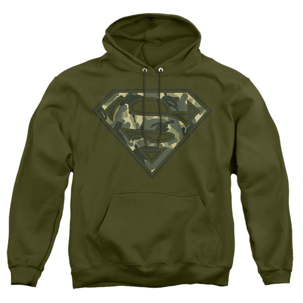 Superman - Super Camo Adult Pull Over Hoodie