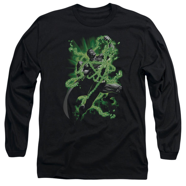 Superman - Kryptonite Chains Adult Long Sleeve Shirt