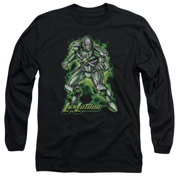 Superman - Kryptonite Powered Adult Long Sleeve Shirt