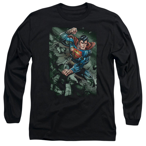 Superman - Indestructible Adult Long Sleeve Shirt