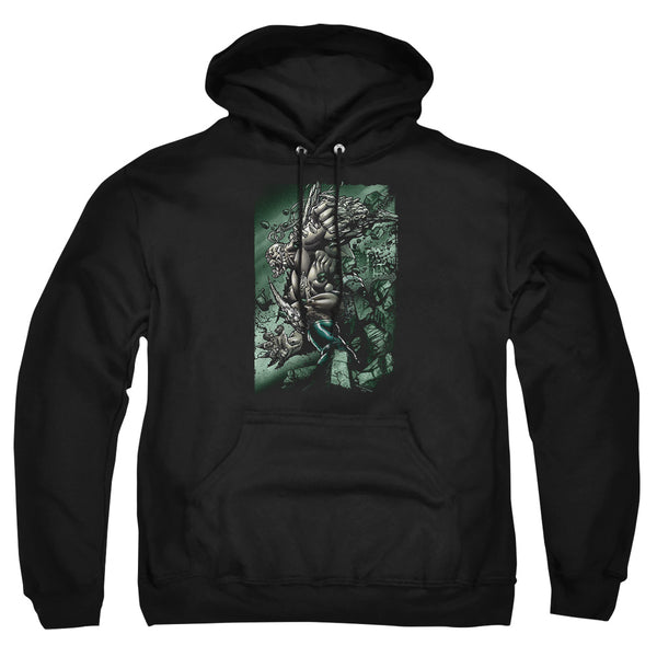 Superman - Doomsday Destruction Adult Pull Over Hoodie