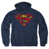 Superman - Crackle S Adult Pull Over Hoodie