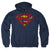 Superman - Crackle S Adult Pull Over Hoodie