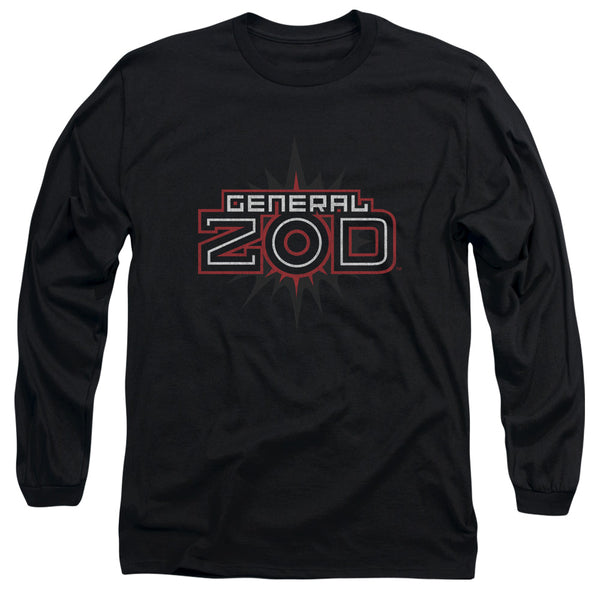 Superman - Zod Logo Adult Long Sleeve Shirt