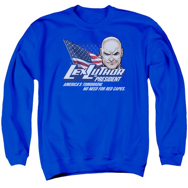 Superman - Lex For President Adult Crewneck Sweatshirt