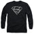 Superman - Urban Camo Shield Adult Long Sleeve Shirt