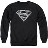 Superman - Urban Camo Shield Adult Crewneck Sweatshirt