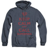 Superman - Call Superman Adult Heather Hoodie