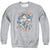 Superman - Coming Through Adult Crewneck Sweatshirt
