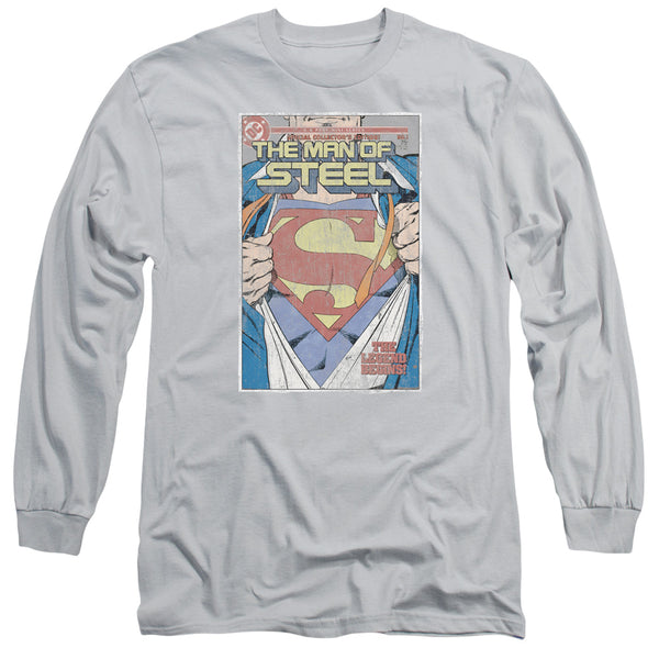 Superman - Mos Cover Adult Long Sleeve Shirt
