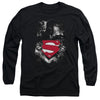 Superman - Darkest Hour Adult Long Sleeve Shirt