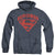 Superman - Super Shield Adult Heather Hoodie