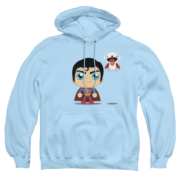 Superman - Cute Superman Adult Pull Over Hoodie
