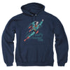 Superman - Frequent Flyer Adult Pull Over Hoodie
