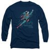 Superman - Frequent Flyer Adult Long Sleeve Shirt