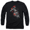 Superman - My City Adult Long Sleeve Shirt