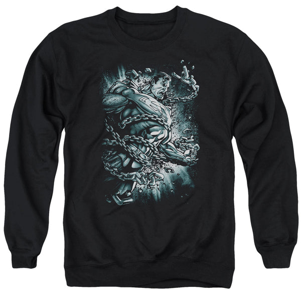 Superman - Break Free Adult Crewneck Sweatshirt
