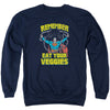 Superman - Veggie Power Adult Crewneck Sweatshirt