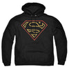 Superman - Colored Shield Adult Pull Over Hoodie