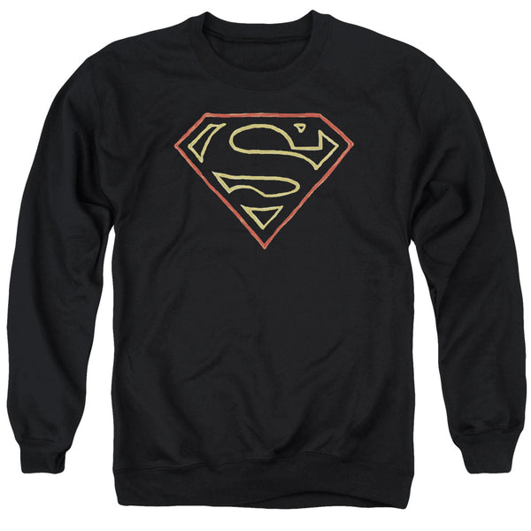 Superman - Colored Shield Adult Crewneck Sweatshirt