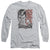 Superman - Retro Lines Adult Long Sleeve Shirt
