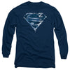 Superman - Water Shield Adult Long Sleeve Shirt