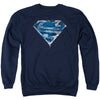 Superman - Water Shield Adult Crewneck Sweatshirt