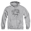 Superman - Man Of Steel Shield Adult Pull Over Hoodie
