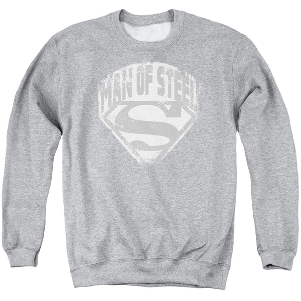 Superman - Man Of Steel Shield Adult Crewneck Sweatshirt