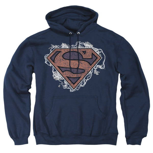 Superman - Storm Cloud Supes Adult Pull Over Hoodie