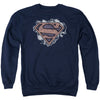 Superman - Storm Cloud Supes Adult Crewneck Sweatshirt