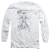 Superman - Super Sketch Adult Long Sleeve Shirt