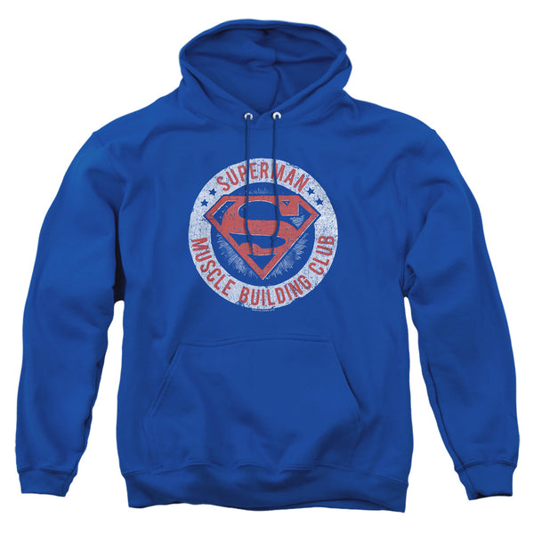 Superman - Muscle Club Adult Pull Over Hoodie